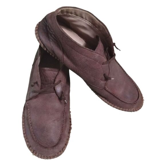Timberland Men\'s Leather Chukka Boots / Shoes Brown Size 11 Slip On main image 9